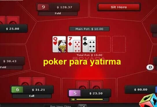 poker siteleri para yatırma yolu
